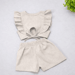 Conjunto Viscolinho Bege