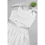 Vestido Recorte Branco