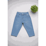 Calça jeans Claro infantil Menina premium Modelo Mom 
