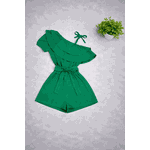 Macaquinho Babado Verde