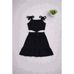 Vestido Recorte Preto