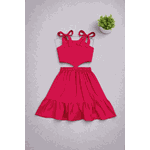  Vestido Recorte Pink