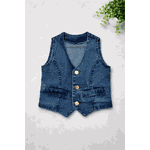 Colete Infantil Jeans