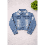 Jaqueta Jeans Tradicional Clara