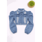 Jaqueta Jeans Clara Destroyed