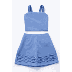 Conjunto Juvenil Natalino Azul