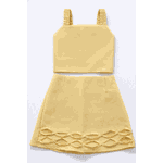 Conjunto Juvenil Natalino Amarelo