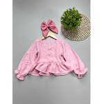 Blusa Bata Rosa