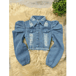 Jaqueta Jeans Clara Destroyed