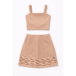 Conjunto Juvenil Natalino Bege