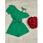 Macaquinho Babado Verde