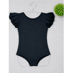 Body Manga Curta Preto