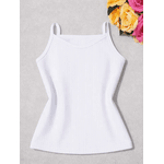 Blusa Feminina Regata Branca