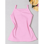 Blusa Feminina Regata Rosa Bebe