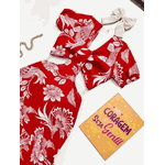 Vestido Juvenil Vermelho