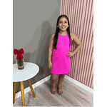 Vestido Alfaiataria Laço Pink