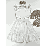 Vestido Recorte Branco