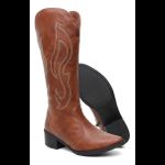 Bota Feminina Texana Cano Alto Country Rodeio