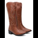 Bota Feminina Texana Cano Alto Country Rodeio