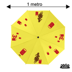 Guarda Chuva 3 Tambores - Amarelo