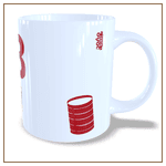 Caneca 3 Tambores Branca