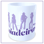 Caneca Boiadeiras Branca