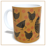 Kit - 6 Canecas Coleção Animais Coloridas