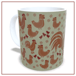 Kit - 6 Canecas Coleção Animais Coloridas