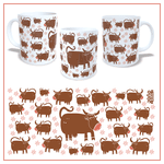 Caneca Vacas Brancas