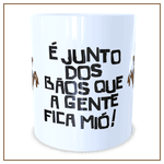 Caneca Junto dos Bãos Branca