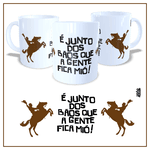 Caneca Junto dos Bãos Branca