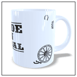 Caneca MADE IN RURAL Porcelana Branca - Estilo Country | João Rural