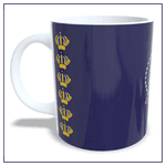 Caneca Nossa Senhora Aparecida Azul