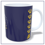 Caneca Nossa Senhora Aparecida Azul
