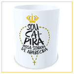 Caneca Nossa Senhora Aparecida Branca