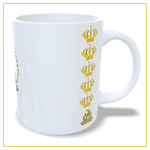 Caneca Nossa Senhora Aparecida Branca