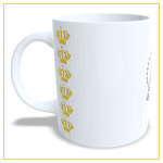 Caneca Nossa Senhora Aparecida Branca