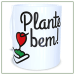 Caneca Plante o Bem Branca