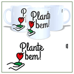 Caneca Plante o Bem Branca