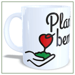Caneca Plante o Bem Branca