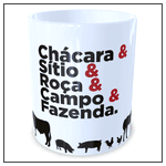 Caneca Rural Branca