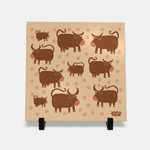 Azulejo Vacas Color