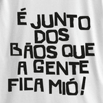 Camiseta Junto dos Bãos Branca