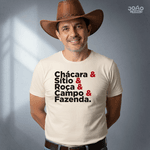 Camiseta Rural Bege
