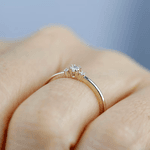 Anel de Noivado Foz do Iguaçu 0,10 Pts