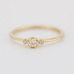 Anel de Noivado Sete Lagoas Zircônias