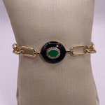 Pulseira Esmeralda Luxo