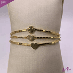 Pulseira Heart Gold
