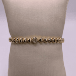 Pulseira Coração de Ouro