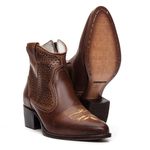 Bota Feminina Milão Chocolate